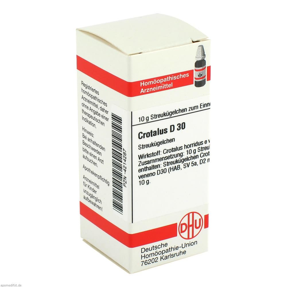 CROTALUS D 30 Globules, 10 g