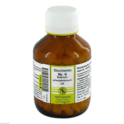 BIOCHEMISTRY 9 Natrium phosphoricum D6 Tablets, 400 ct