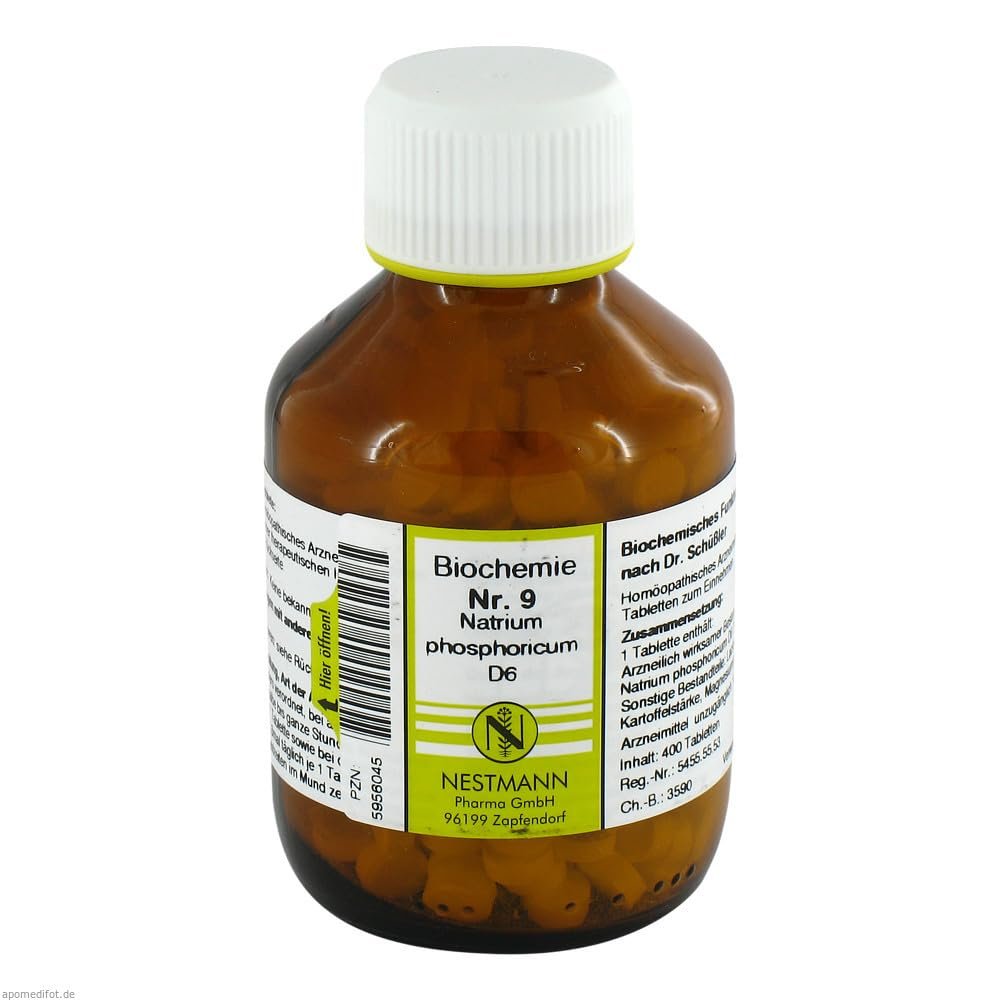 BIOCHEMISTRY 9 Natrium phosphoricum D6 Tablets, 400 ct