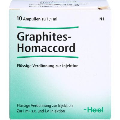 Graphites Homaccord Ampoules, 10 ct