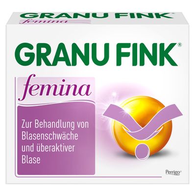 GRANU FINK femina – Herbal bladder weakness capsules for women – 60 capsules
