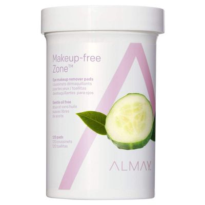 Almay Oil-Free Gentle Eye Makeup Remover Pads, 120 Count