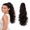 CAISHA 50 cm Braided Ponytail Hairpiece, Butterfly Clip, Brown H68 view 1