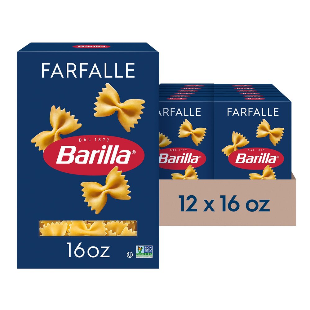 Barilla Pasta, Farfalle, 16 Ounce (Pack of 12) by Barilla
