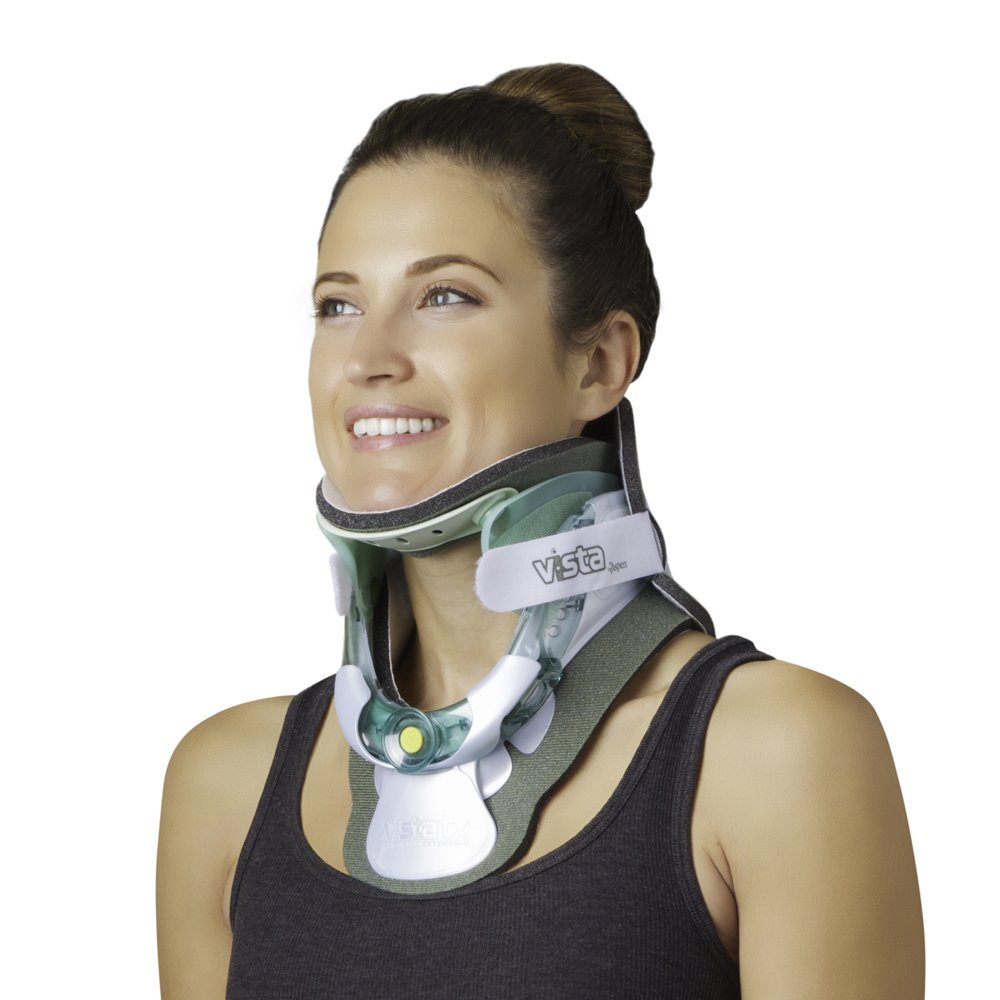 Aspen Vista TX Thoracic Extension Neck Brace with 1 Replacement Pad Set
