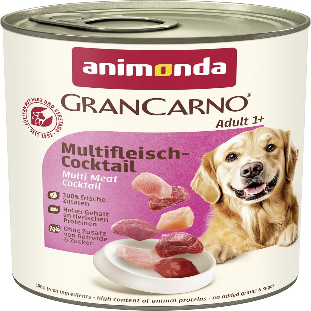 animonda GranCarno Adult Multifleisch-Cocktail (6 x 400 g)