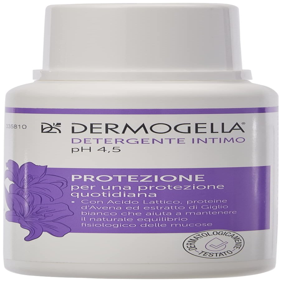 Intimate Cleanser with Lactic Acid, White Lily Extract and Oat Proteins, 200 ml