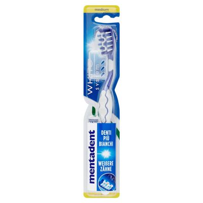 Mentadent White System Toothbrush