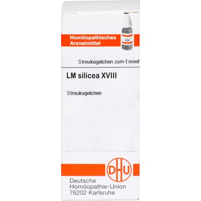 DHU Silicea LM XVIII Homeopathic Pellets, 5 g