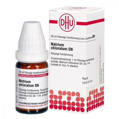 DHU Sodium Chloratum D6 Dilution, 20 ml