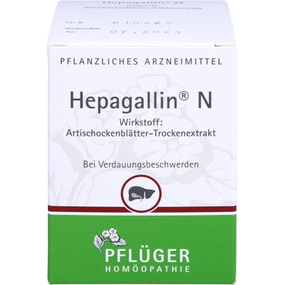 HEPAGALLIN N Dragees, 100