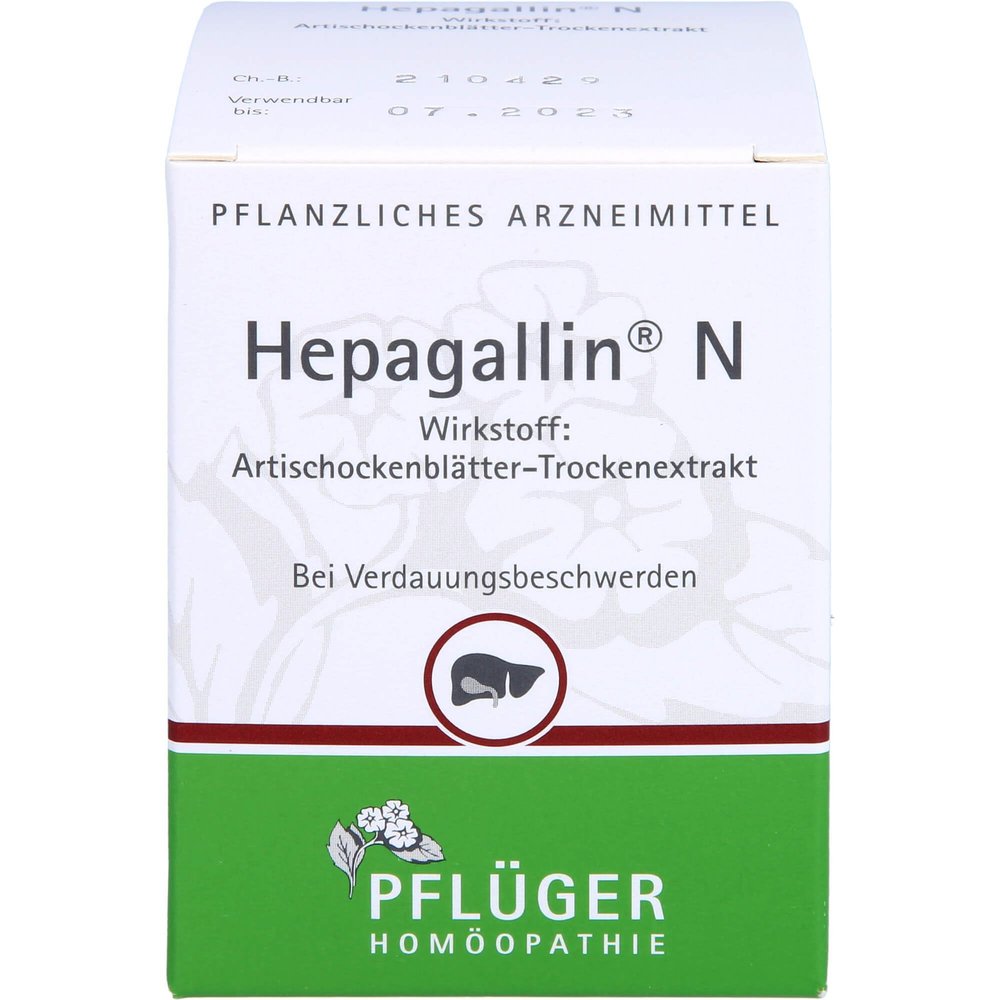 HEPAGALLIN N Dragees, 100