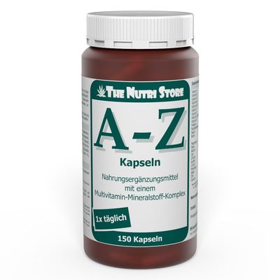 A-Z Multivitamin and Mineral Capsules, 150 Count