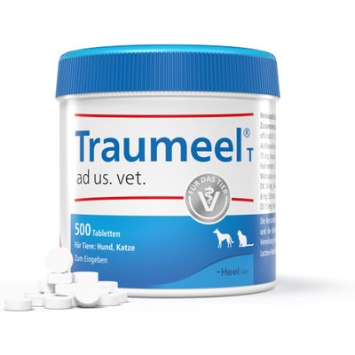 Traumeel T ad us. vet. 500 Tablets, Natural Veterinary Medicine