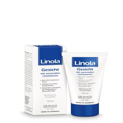 Linola Face, 1 x 50 ml - for dry, itchy, or irritated facial skin