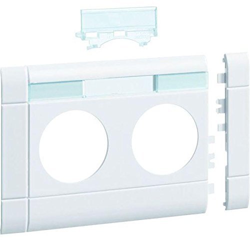 Tehalit 2-Gang Cover, OT 100, White, GB10021K9010
