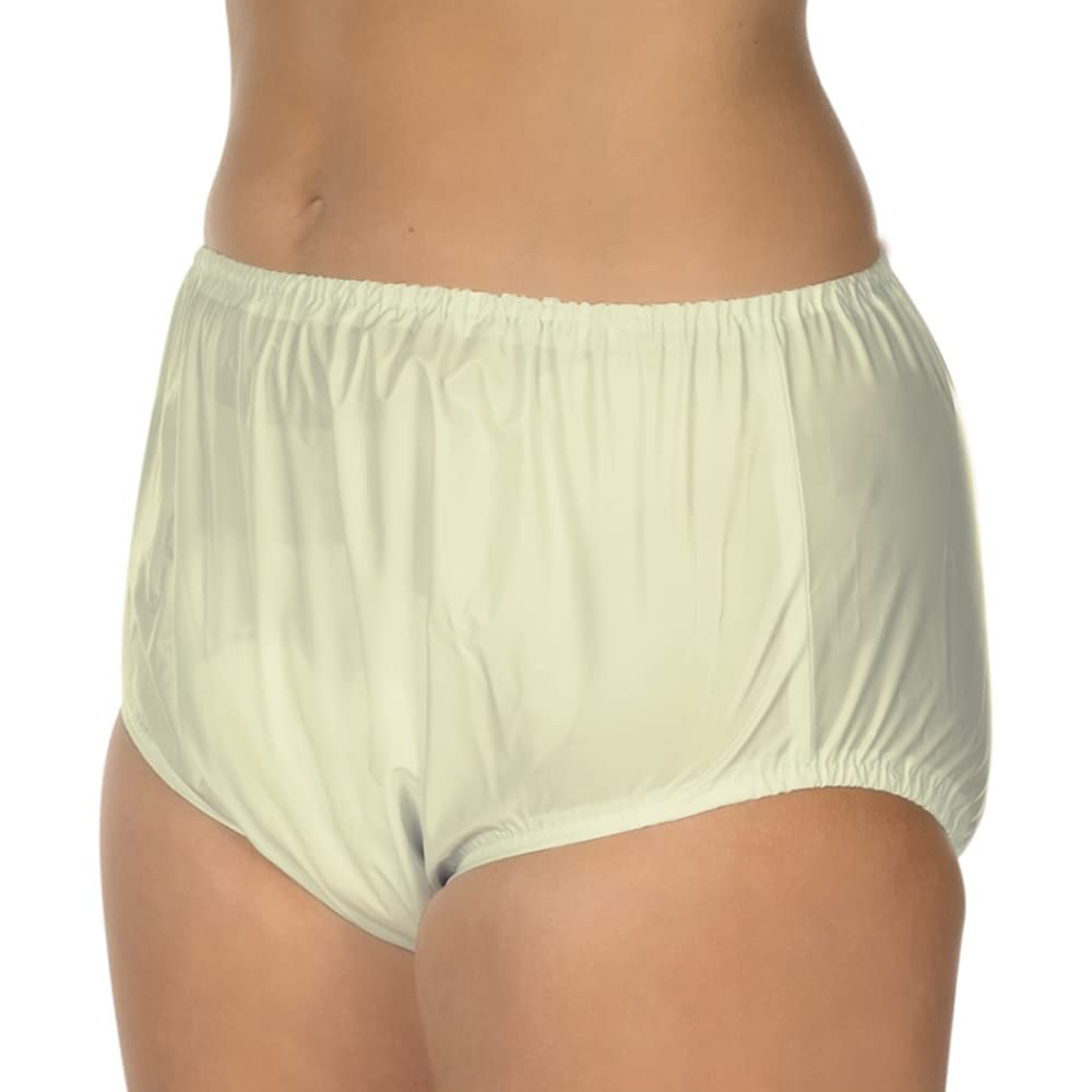 Suprima PVC Pull-On Incontinence Brief, Size 36, Soft Yellow