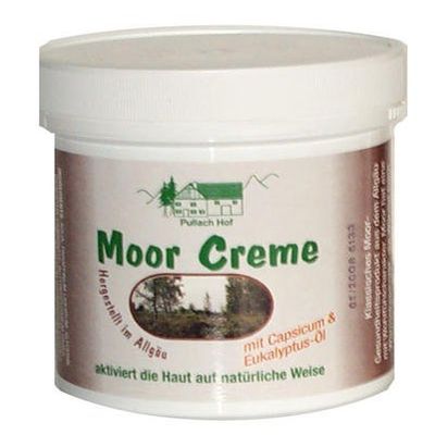 4x Moor Cream 250 ml for Back, Neck and Sensitive Skin with Capsicum & Eucalyptus Oil