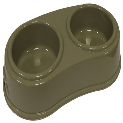 Aim Double Bowl for Dogs, Large Model