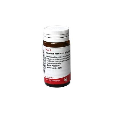 Carduus marianus e fructibus D3 Globules 20 g