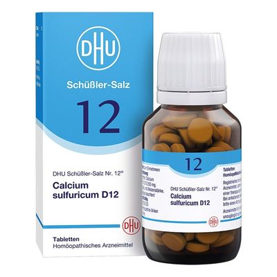 DHU Schüßler Salt No. 12 Calcium sulfuricum D12, 200 Tablets