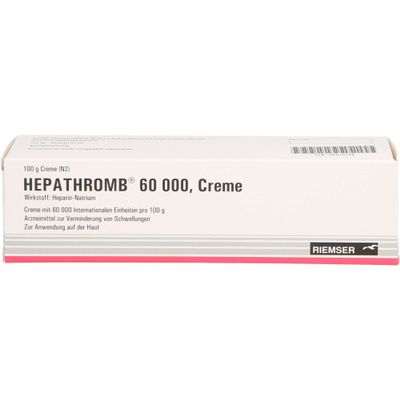 Hepathromb 60,000 Cream, 100 g