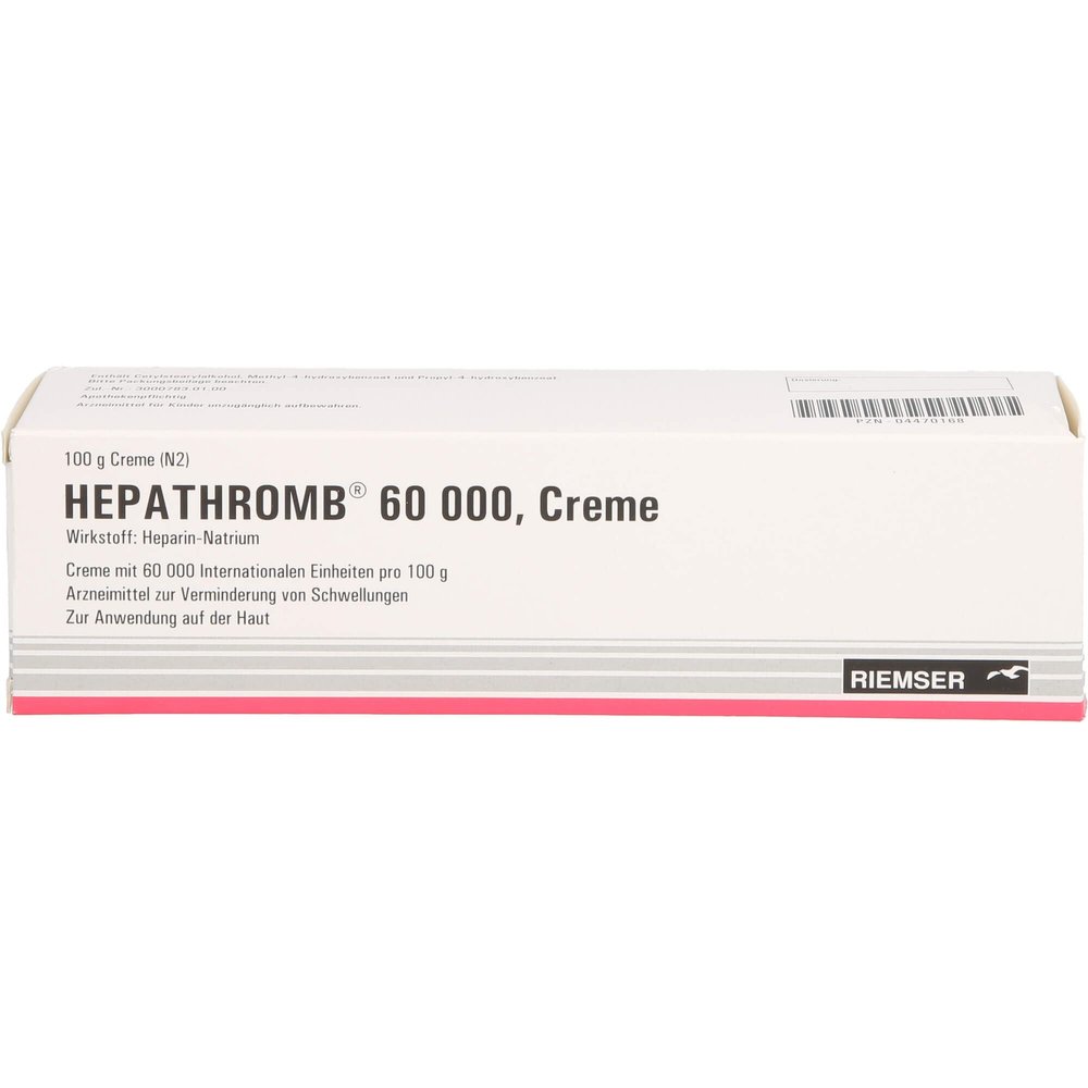 Hepathromb 60,000 Cream, 100 g