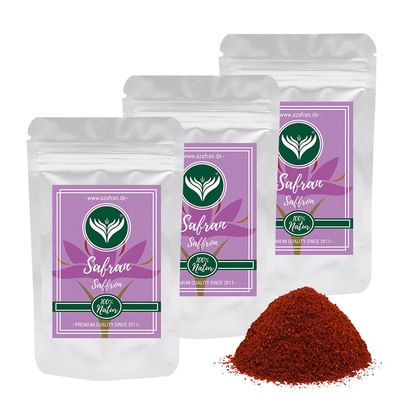 Azafran Ground Saffron Powder, Coupe Quality Category I, 15 g
