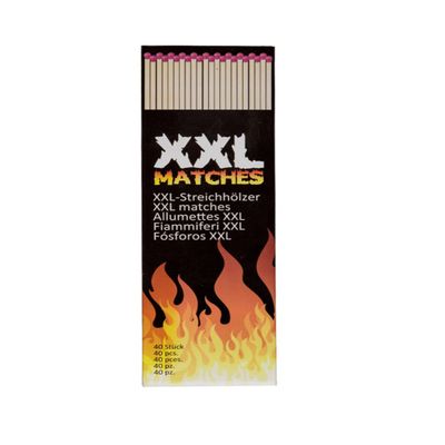 Out of The Blue XXL Matches, Approx. 20 cm, Box of 40, 24 Boxes per Display - UN1944