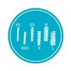 EDELWHITE pro Interdental Brushes SSS 0.45–2 mm, 6 ct view 3