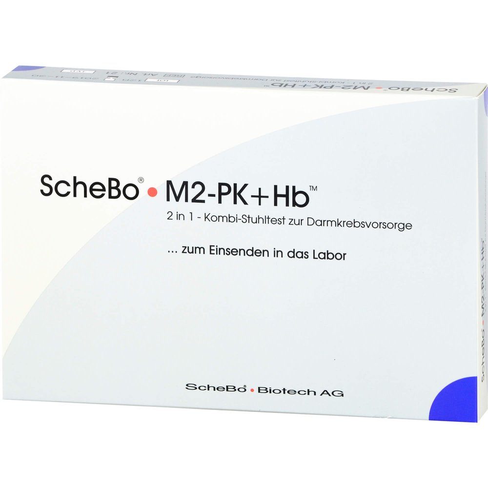 SCHEBO M2-PK+Hb 2-in-1 Combined Colorectal Cancer Screening Test, 1 Test