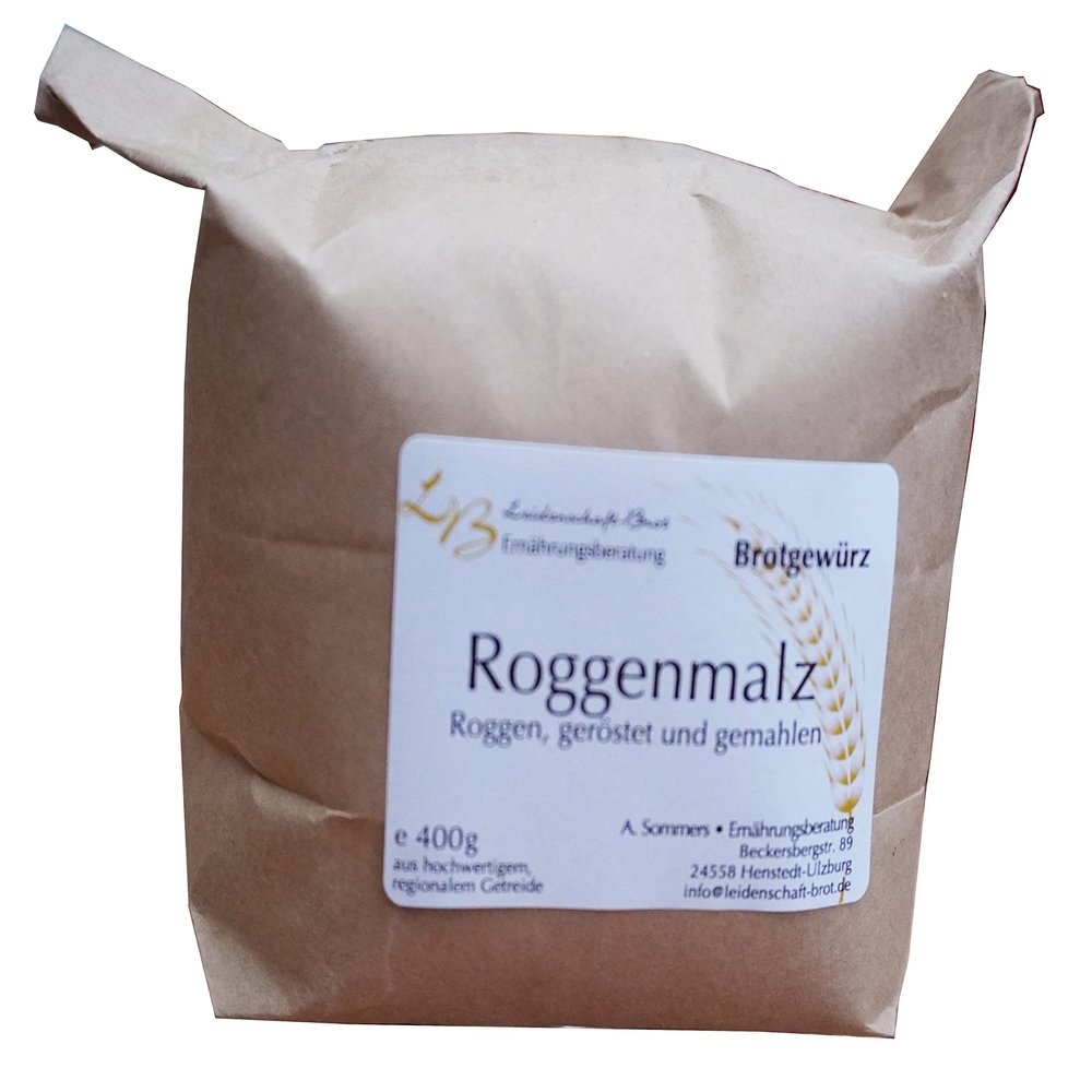 Leidenschaft-Brot Rye Malt 400 g