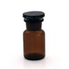 50 Amber Apothecary Bottles, 50 ml, with Glass Stoppers view 1