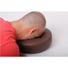 Black Faux Leather Head Cushion for Massage and Treatment Tables view 3