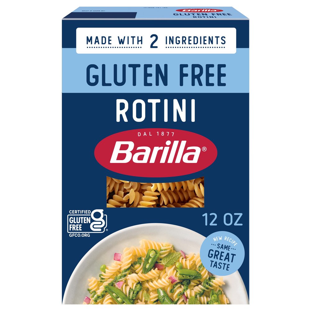 Barilla Gluten-Free Pasta, Rotini, 12 oz