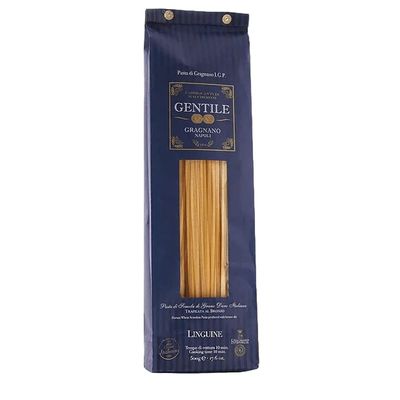 Pastificio Gentile Gragnano PGI Linguine, Bronze-Die Extruded, 500 g
