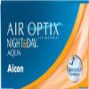 AIR OPTIX Night & Day Aqua Monthly Lenses | 6 ct | BC 8.4 mm | -10.00 dpt view 1