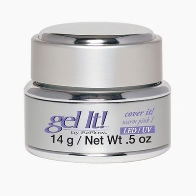 EzFlow Gel It! - Cover It! Warm Pink I - LED/UV Gel - 0.5 oz (14 g) - 42365