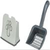 TRIXIE Litter Scoop with Holder, Size L, White/Gray, 40475 view 1