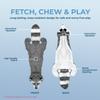 Best Pet Supplies 2-in-1 Fun Skin Stuffless Dog Squeaky Toy view 3