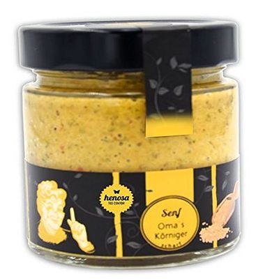Henosa Grandma's Coarse Hot Mustard