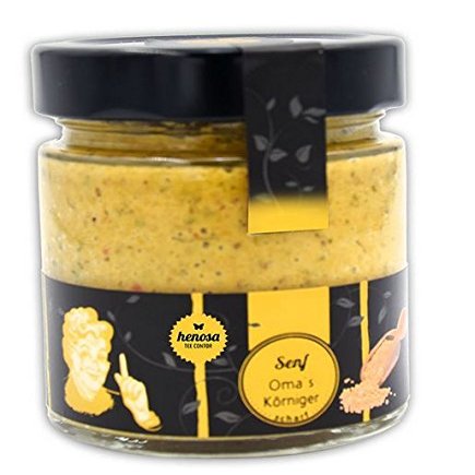 Henosa Grandma's Coarse Hot Mustard