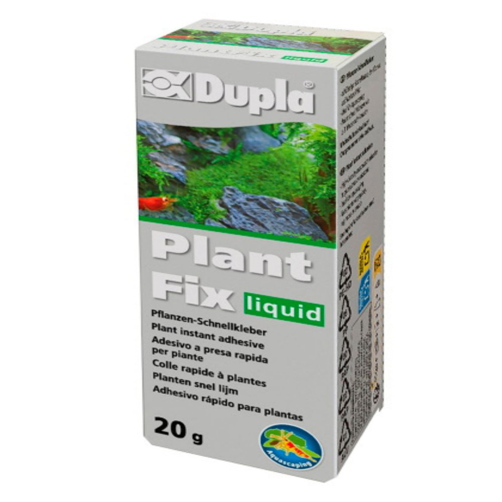 Dupla PlantFix liquid, 20 g, Fast-Setting Aquarium Plant Glue for Aquascaping