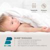 Interbaby 00801 - Padded Crib Mattress Cover, Unisex, White (Cover Only, Mattress Not Included) view 4