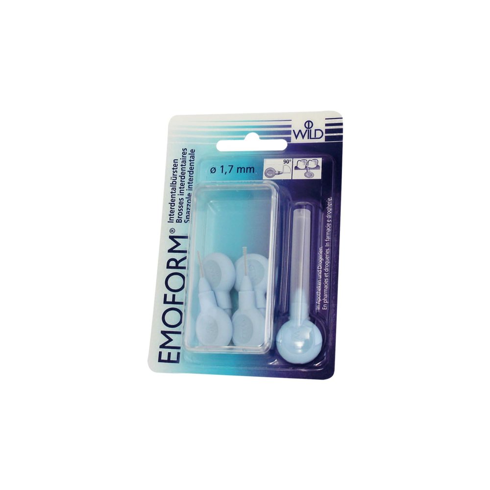 Emoform Interdental Brushes, 5 Count, 1.7 mm