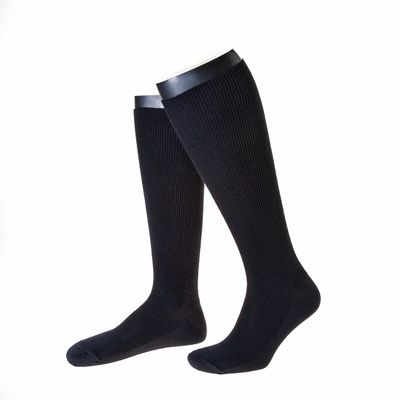 NORDPOL Support Knee-High Socks, Unisex, 1 Pair, Navy, Size 39–41