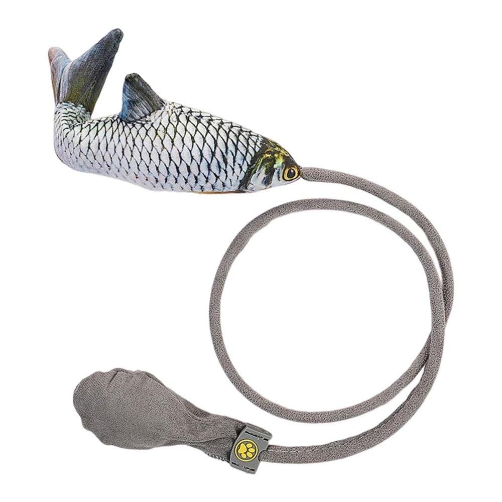 Interactive Push-Handle Cat Teaser Toy