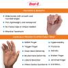 Oval-8 Finger Splint, Size 10, 5-Pack (Diameter: 6.82 cm) view 3
