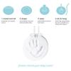 Tiny Ideas 96150 Babyprints Keepsake, Baby Hand or Footprint to Hang, White Impression Material view 2