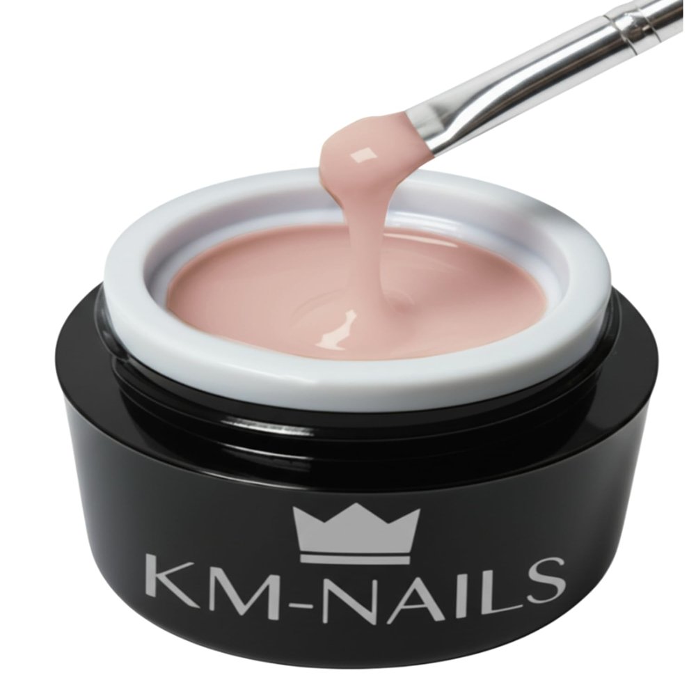 KM-Nails PRO Sculpt Gel – Nude Edit, 15 ml | LED/UV-Curable | Nail Enhancement Base